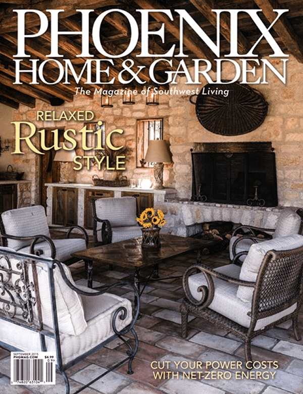 Phoenix Home & Garden Relaxed Rustic Style